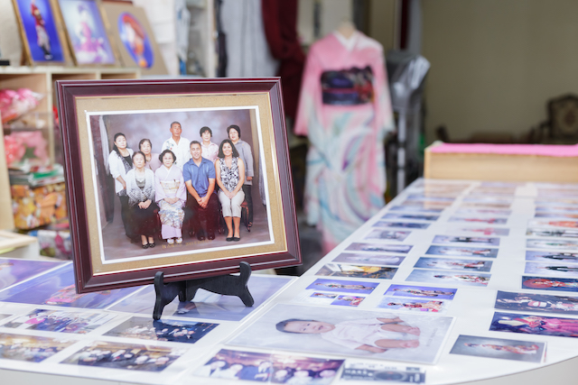 スタジオ写真撮影